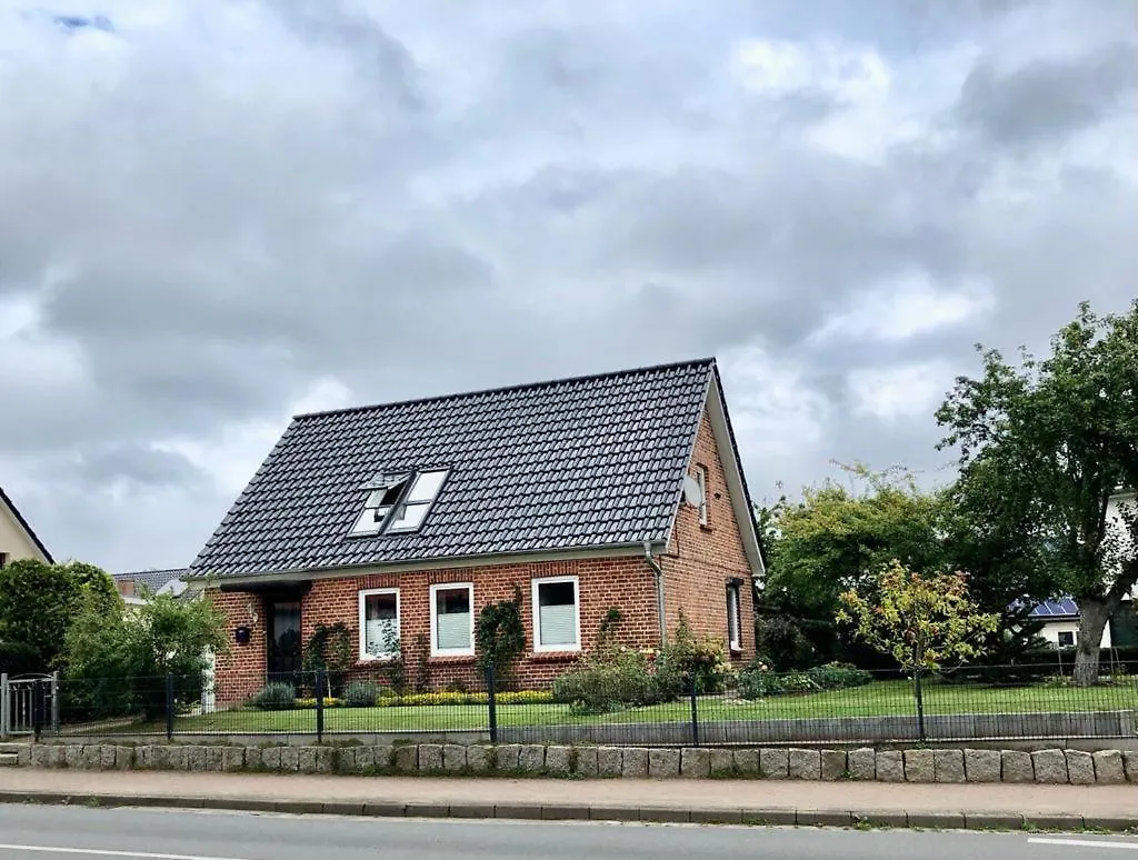 شقة Ferienwohnung Vor Den Toren Luebecks Herrnburg
